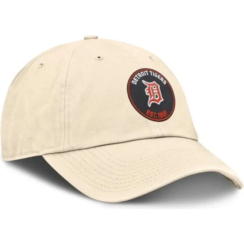 cap-zaoblena-beige-adjustable-strap-club-unstructured-organic-cotton-detroit-tigers-mlb-nike