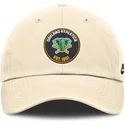 siltovka-zaoblena-bezova-nastavitelny-club-unstructured-organic-cotton-oakland-athletics-mlb-nike