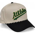 siltovky-zaoblena-bezova-snapback-rise-structured-oakland-athletics-mlb-nike