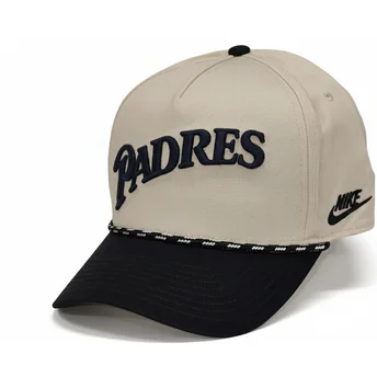 Šiltovky zaoblená béžová snapback Rise Structured San Diego Padres MLB Nike