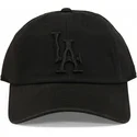 gorra-curva-negra-ajustable-con-logo-negro-los-angeles-dodgers-ballpark-de-american-needle