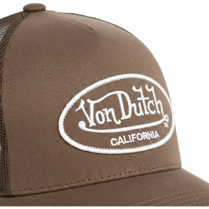 cap-zaoblena-brown-adjustable-strap-von-dutch cap-zaoblena-brown-adjustable-strap-von-dutch