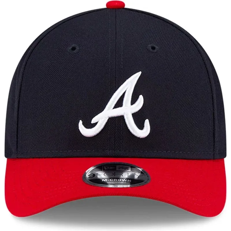 cap-zaoblena-navy-blue-snapback-9forty-m-crown-player-replica-atlanta-braves-mlb-new-era cap-zaoblena-navy-blue-snapback-9forty-m-crown-player-replica-atlanta-braves-mlb-new-era