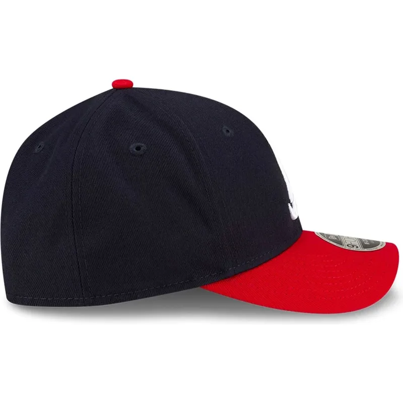 siltovka-zaoblena-tmavomodra-snapback-9forty-m-crown-player-replica-atlanta-braves-mlb-new-era