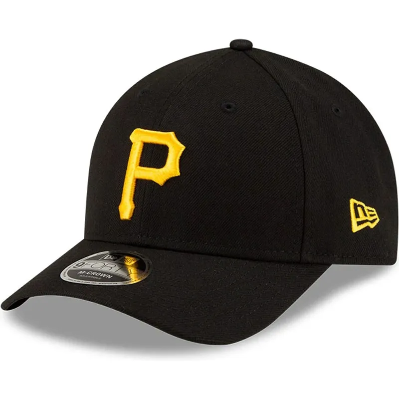 gorra-curva-negra-snapback-9forty-m-crown-player-replica-de-pittsburgh-pirates-mlb-de-new-era