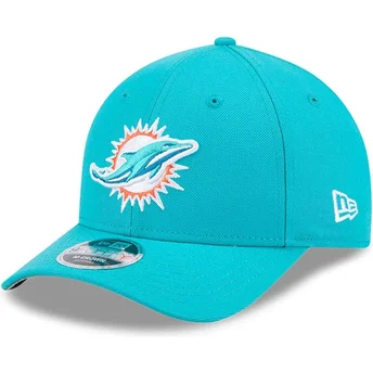 Šiltovky zaoblená modrá snapback 9FORTY M-Crown Team Miami Dolphins NFL New Era