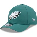 new-era-curved-brim-9forty-m-crown-team-philadelphia-eagles-nfl-green-snapback-cap