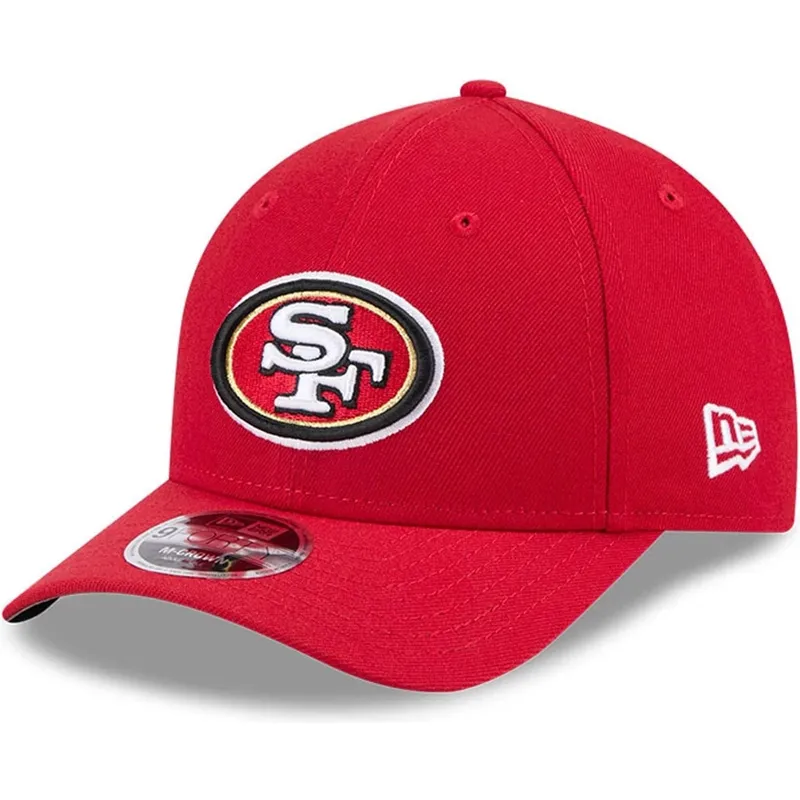 gorra-curva-roja-snapback-9forty-m-crown-team-de-san-francisco-49ers-nfl-de-new-era
