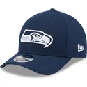 siltovky-zaoblena-tmavomodra-snapback-9forty-m-crown-team-seattle-seahawks-nfl-new-era