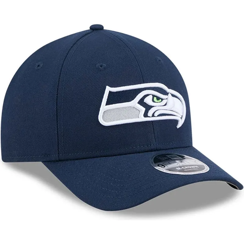siltovky-zaoblena-tmavomodra-snapback-9forty-m-crown-team-seattle-seahawks-nfl-new-era