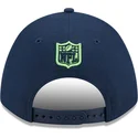 siltovka-zaoblena-tmavomodra-snapback-9forty-m-crown-team-seattle-seahawks-nfl-new-era