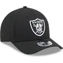 schwarze-gebogene-snapback-kappe-9forty-m-crown-team-der-las-vegas-raiders-nfl-von-new-era