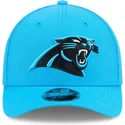 blaue-gebogene-snapback-kappe-9forty-m-crown-team-der-carolina-panthers-nfl-von-new-era