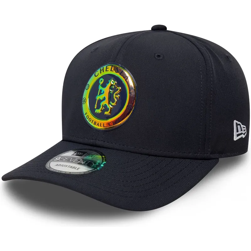 siltovka-zaoblena-tmavomodra-snapback-9seventy-stretch-snap-iridiscent-chelsea-football-club-premier-league-new-era