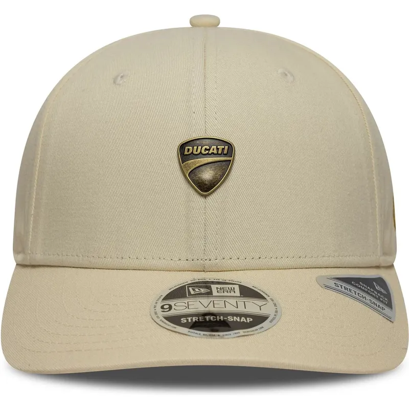 cap-zaoblena-beige-snapback-9seventy-stretch-snap-seasonal-ducati-motor-motogp-new-era
