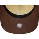 siltovka-zaoblena-hneda-nastavitelny-9fifty-a-frame-suede-visor-new-york-yankees-mlb-new-era