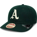 siltovky-zaoblena-zelena-nastavitelny-pasik-9fifty-retro-crown-heritage-series-oakland-athletics-mlb-new-era