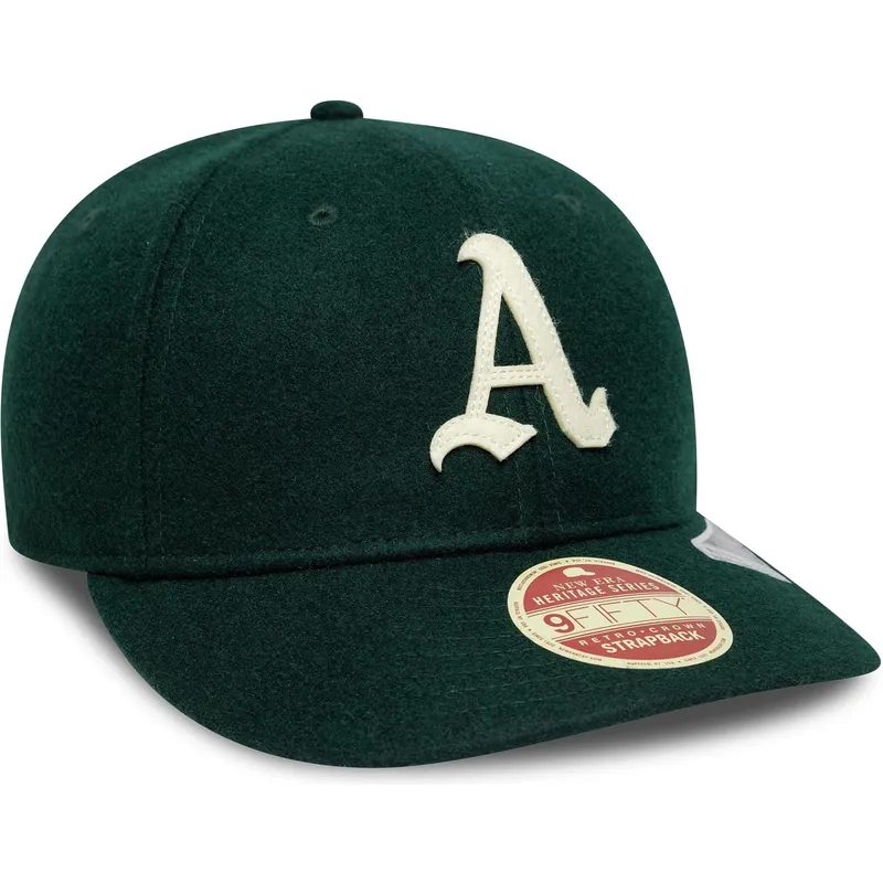 new-era-curved-brim-9fifty-retro-crown-heritage-series-oakland-athletics-mlb-green-adjustable-cap