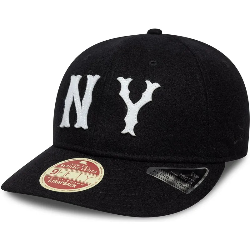 siltovky-zaoblena-cierna-nastavitelny-pasik-9fifty-retro-crown-heritage-series-new-york-highlanders-mlb-new-era