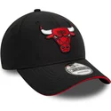 gorra-curva-negra-ajustable-9forty-microfibre-de-chicago-bulls-nba-de-new-era