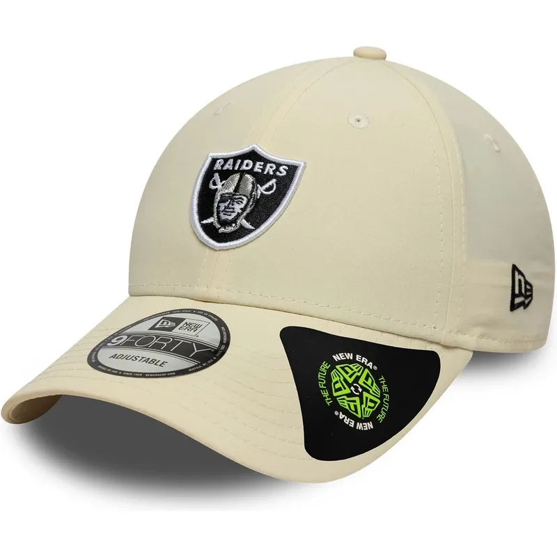 siltovky-zaoblena-bezova-nastavitelny-pasik-9forty-recycled-midi-las-vegas-raiders-nfl-new-era