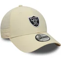 cap-zaoblena-beige-adjustable-strap-9forty-recycled-midi-las-vegas-raiders-nfl-new-era