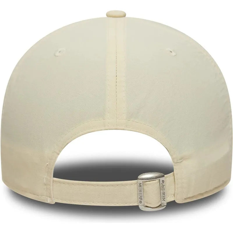 new-era-curved-brim-9forty-recycled-midi-las-vegas-raiders-nfl-beige-adjustable-cap