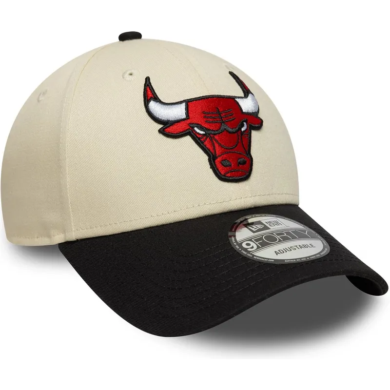 siltovka-zaoblena-bezova-nastavitelny-9forty-colour-block-chicago-bulls-nba-new-era