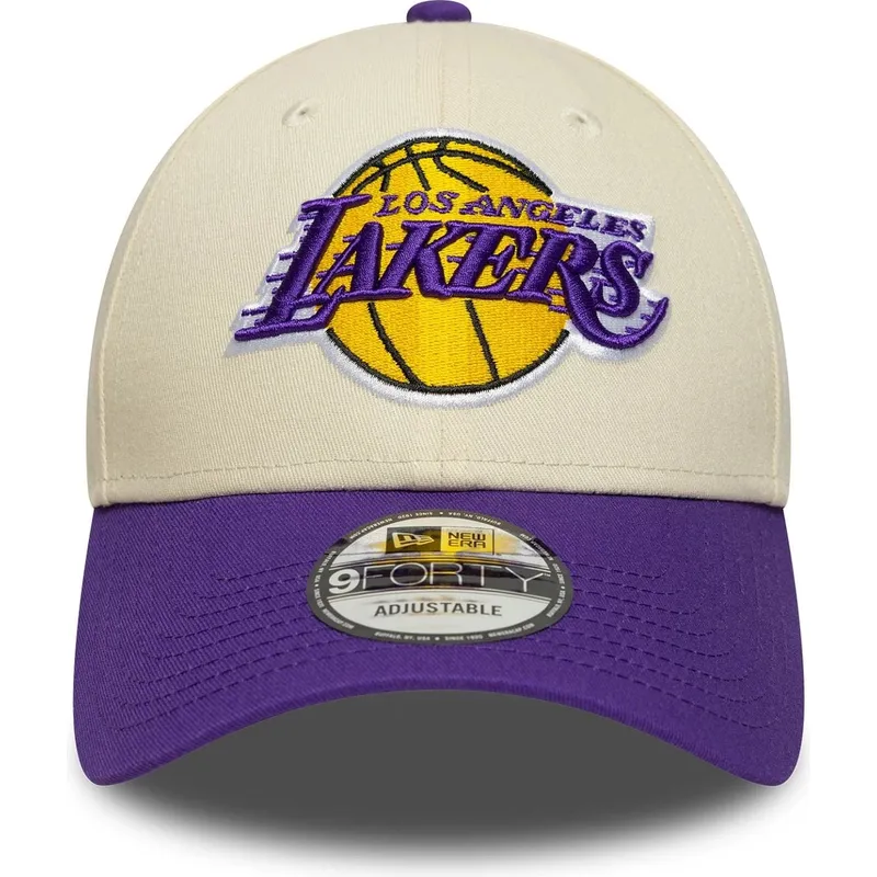 cap-zaoblena-beige-adjustable-strap-9forty-colour-block-los-angeles-lakers-nba-new-era