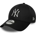 siltovka-zaoblena-cierna-snapback-9forty-metallic-new-york-yankees-mlb-new-era