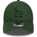 gorra-curva-verde-ajustable-con-logo-verde-9forty-league-essential-de-los-angeles-dodgers-mlb-de-new-era
