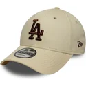 siltovka-zaoblena-bezova-nastavitelny-9forty-league-essential-los-angeles-dodgers-mlb-new-era