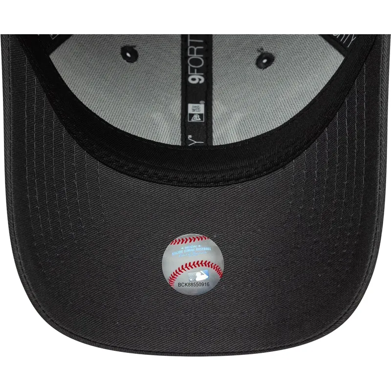 cap-zaoblena-gray-adjustable-strap-9forty-league-essential-new-york-yankees-mlb-new-era cap-zaoblena-gray-adjustable-strap-9forty-league-essential-new-york-yankees-mlb-new-era