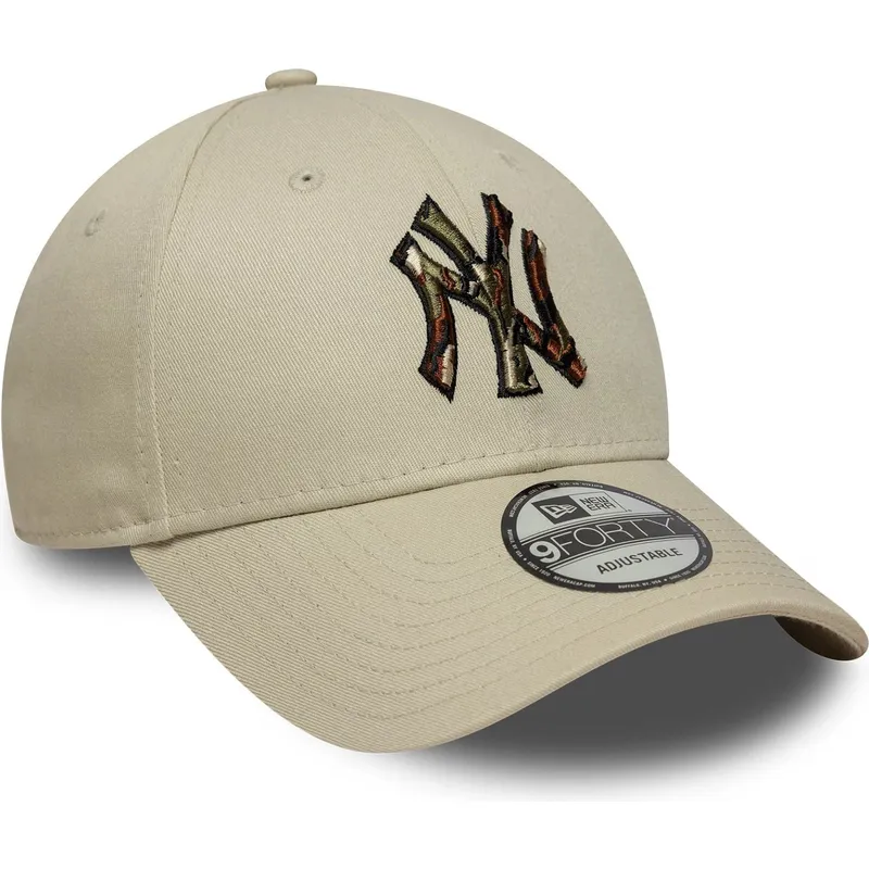 cap-zaoblena-beige-adjustable-strap-9forty-camo-infill-new-york-yankees-mlb-new-era cap-zaoblena-beige-adjustable-strap-9forty-camo-infill-new-york-yankees-mlb-new-era