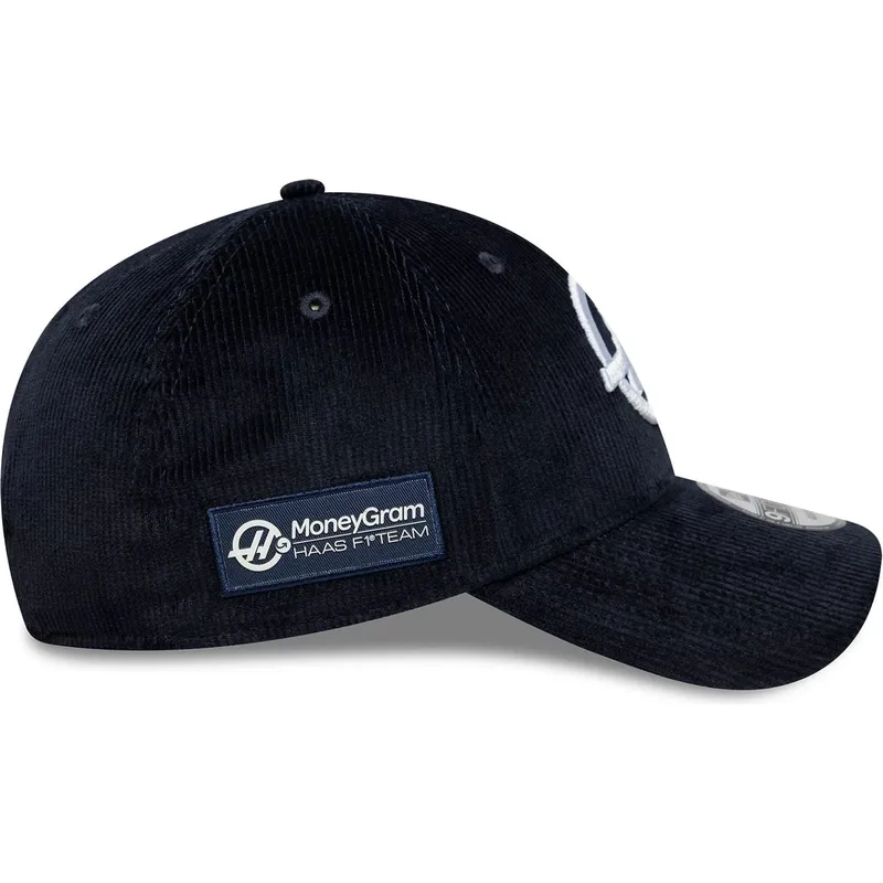cap-zaoblena-navy-blue-adjustable-strap-9forty-cord-haas-f1-team-formula-1-new-era