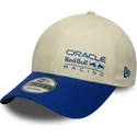 cap-zaoblena-beige-adjustable-strap-9forty-seasonal-red-bull-racing-formula-1-new-era