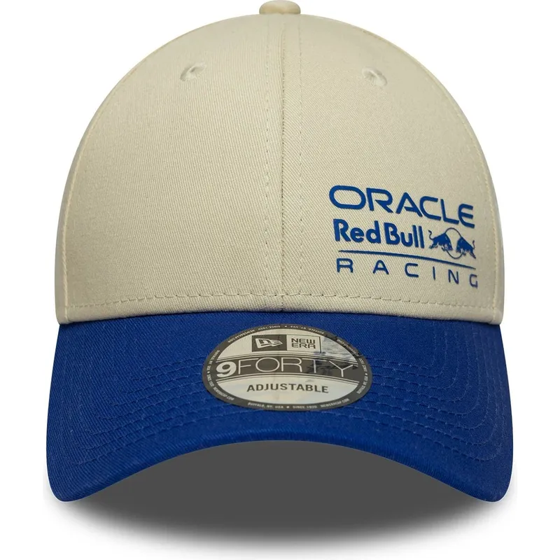 cap-zaoblena-beige-adjustable-strap-9forty-seasonal-red-bull-racing-formula-1-new-era