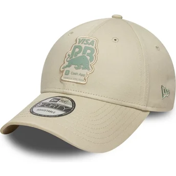 Cap zaoblená beige adjustable strap 9FORTY Seasonal Racing Bulls F1 Team Formula 1 New Era