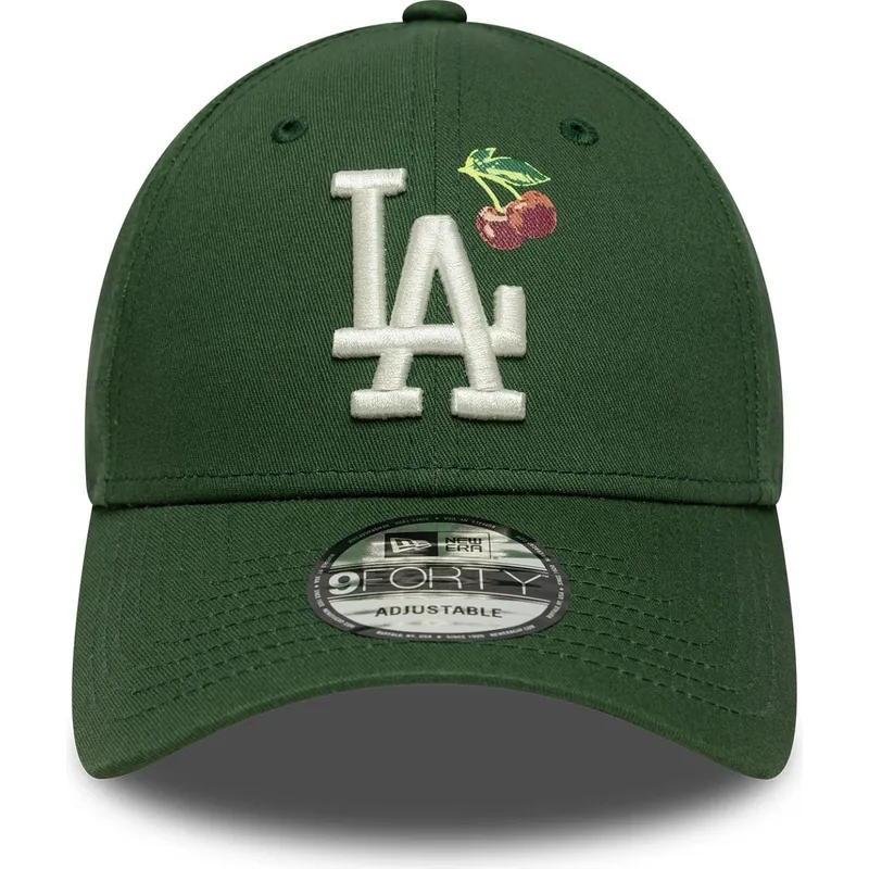 cap-zaoblena-green-adjustable-strap-9forty-fruit-icon-los-angeles-dodgers-mlb-new-era
