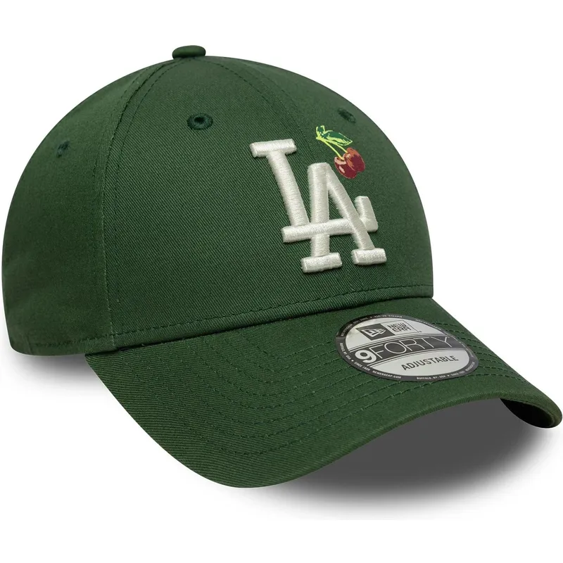 siltovka-zaoblena-zelena-nastavitelny-9forty-fruit-icon-los-angeles-dodgers-mlb-new-era