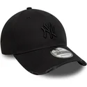 siltovky-zaoblena-cierna-nastavitelny-pasik-9forty-wash-distress-new-york-yankees-mlb-new-era
