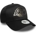 cap-zaoblena-black-snapback-9forty-e-frame-metallic-los-angeles-lakers-nba-new-era