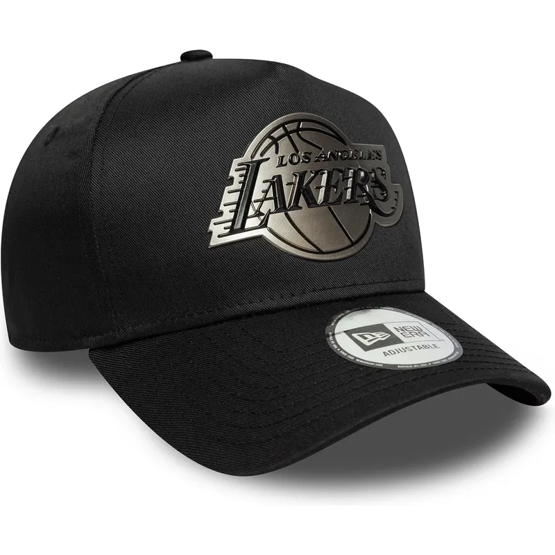 cap-zaoblena-black-snapback-9forty-e-frame-metallic-los-angeles-lakers-nba-new-era cap-zaoblena-black-snapback-9forty-e-frame-metallic-los-angeles-lakers-nba-new-era