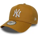 cap-zaoblena-brown-snapback-9forty-e-frame-league-essential-new-york-yankees-mlb-new-era