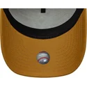 siltovka-zaoblena-hneda-snapback-9forty-e-frame-league-essential-new-york-yankees-mlb-new-era