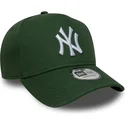 cap-zaoblena-green-snapback-9forty-e-frame-league-essential-new-york-yankees-mlb-new-era