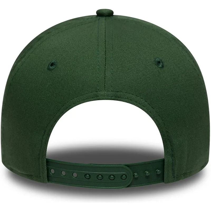 cap-zaoblena-green-snapback-9forty-e-frame-league-essential-new-york-yankees-mlb-new-era