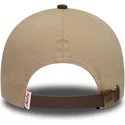 cap-zaoblena-brown-adjustable-strap-e-frame-new-era
