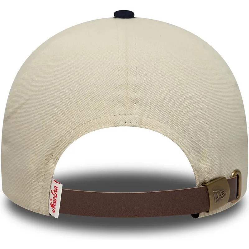 cap-zaoblena-beige-adjustable-strap-e-frame-new-era