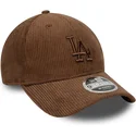 siltovka-zaoblena-hneda-nastavitelny-9forty-m-crown-cord-los-angeles-dodgers-mlb-new-era